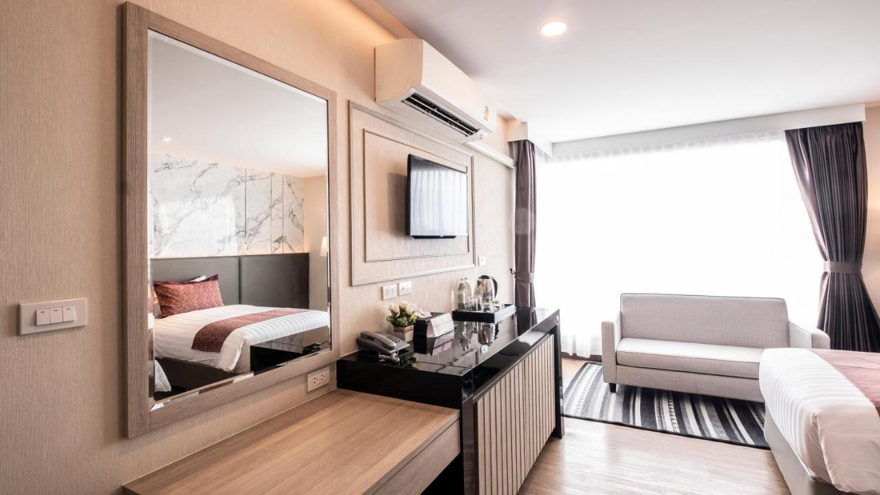 The Airport Courtyard Suvarnabhumi Airport 曼谷 外观 照片 Deluxe Room